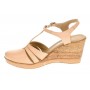 Sandale dama casual din piele naturala bej - S9BEJ